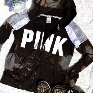Victoria’s Secret PINK hoodie acid wash size m